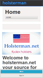 Mobile Screenshot of holsterman.net