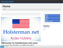 Tablet Screenshot of holsterman.net